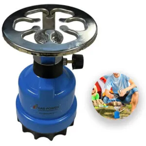 Газовая горелка туристическая Gas stove for tourist / Металлическая портативная плита для кемпинга