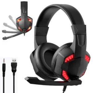 Игровые наушники H9 с микрофоном / Геймерские наушники проводные для игр