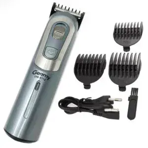 Аккумуляторная машинка для стрижки GM-6112 с насадками / Профессиональная ручная машинка для стрижки