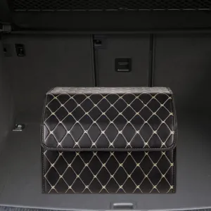 Органайзер в багажник авто (55х32х30 см), Черный / Автомобильный саквояж в багажник /  Сумка в багажник