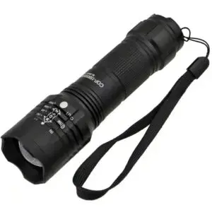 Аккумуляторный Фонарик BL 8900-P50 с зумом / Тактический фонарик ручной / Фонарик на аккумуляторе