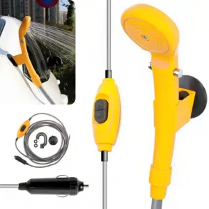 Автомобильный душ от прикуривателя SHOWER SET AA2-2 / Походный автодуш / Портативная автомойка