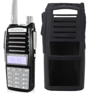 Защитный чехол для рации Baofeng UV 82, 11,5х6х3 см / Силиконовый футляр для радиостанции