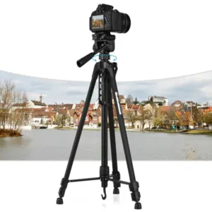 Штатив аматорский панорамный для смартфона и фотоаппарата 55-140см, WT-3520 / Штатив-тринога для съёмки фото