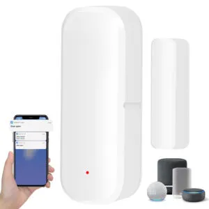 Датчик открытия дверей магнитный, WI-FI, Tuya Smart Life / Беспроводной датчик открытия окон