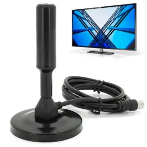 Комнатная антенна для T2, DAT-01 / Антенна комнатная для приставки / Усилительная антенна на Т2