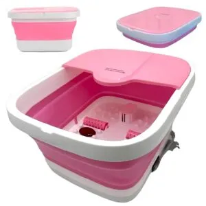 Ванночка для ног гидромассажная с подогревом 5л, Multifunction Footbath RF368Z / Складная ванночка массажер