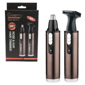 Аккумуляторный триммер для бритья 2 в 1 Geemy GM-3112 / Беспроводная электробритва - триммер для мужчин