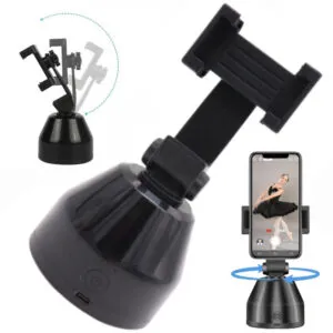Вращающийся штатив  для смартфона с датчиком движения Holder Robot Cameraman 360 / Умный штатив для блогера