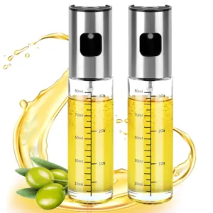 2шт Набор распылителей для масла 100мл, OIL BOTTLE / Стеклянная бутылочка-спрей для масла / Кухонный диспенсер