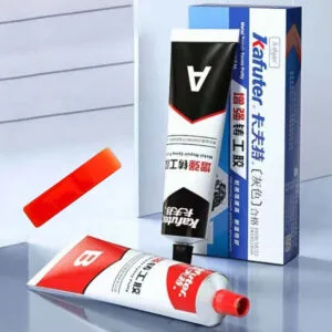 Двухкомпонентный клей для металла 100г, Metal Glue Strong / Эпоксидный клей для металлических поверхностей