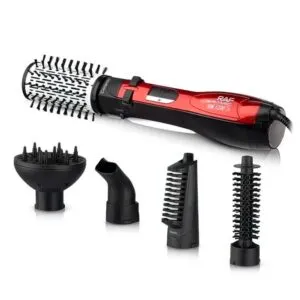 Фен щетка 5в1 RAF R416, 1200W / Универсальный стайлер для волос / Фен-щетка / Фен браш с насадками