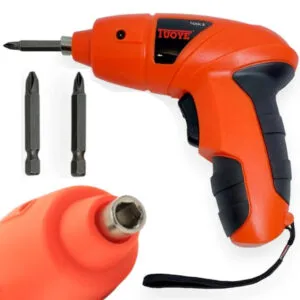 Аккумуляторная отвертка Tools + биты в комплекте / Многофункциональная электроотвертка / Мини шуруповерт