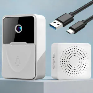 Умный дверной звонок с WiFi и видеокамерой,Tuya Video Doorbell Home / Беспроводной звонок с удаленным доступом