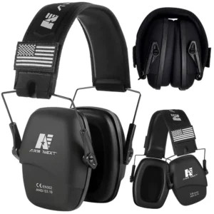 Наушники для стрельбы, 25 дБ, Arm Next / Тактические наушники накладные / Складные наушники с шумоподавлением