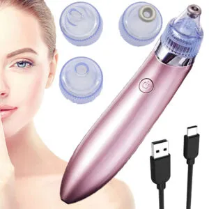 Вакуумный аппарат для чистки пор 4 насадки, USB, Beauty Skin Care Specialist XN-8030 / Дефузный очиститель пор