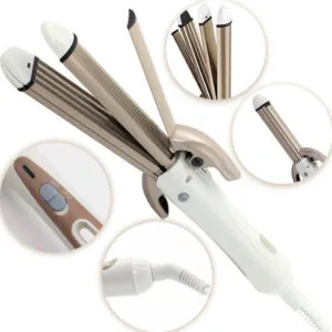 Керамический утюжок для волос 4в1 30W, Geemy GM 2962 / Приборы для укладки волос / Плойка гофре / Щипцы