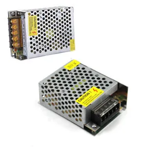 Импульсный блок питания 12V 3,5 A METAL / Сетевой адаптер / Трансформатор для светодиодной ленты