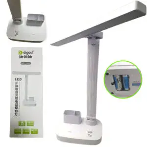 Настольная LED-лампа, сенсорная, аккумуляторная, 48LED, 5W,1963 / Светодиодная лампа на аккумуляторе портативн