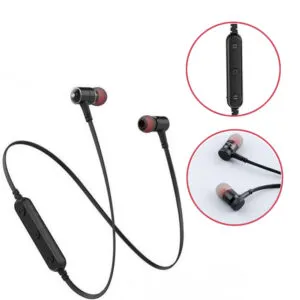 Беспроводные Bluetooth наушники B930BL / Вакуумные наушники для спорта / Наушники с микрофоном