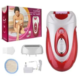 Женский эпилятор-бритва 2в1 Haohan HB-202 / Аккумуляторный эпилятор / Электробритва триммер