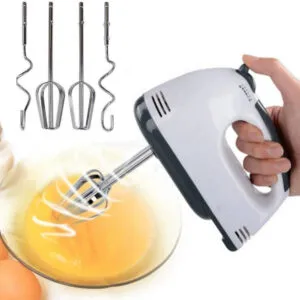 Миксер ручной SKOEDI HE-133, 260W / Кухонный миксер на 7 скоростей от сети / Электрический миксер