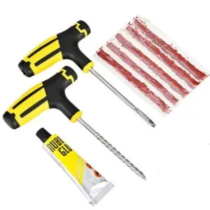 Набор для ремонта проколов бескамерных шин CZK-8008 / Универсальный набор для устранения проколов