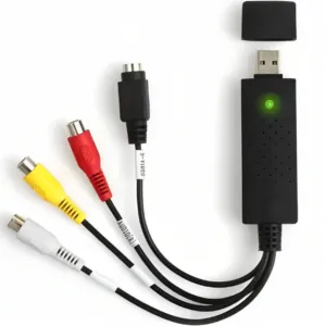 Внешняя USB карта видеозахвата EasyCap / Адаптер-переходник для видеокамеры