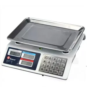 Торговые весы с металлическими кнопками до 50 кг MS-982S / Электронные настольные весы