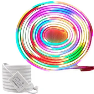 Неоновая лента 5м, 12V-220V, LED NEON multi with function / Гибкая светодиодная лента / Cиликоновая led лента