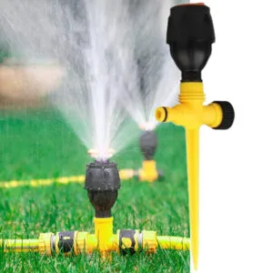 Садовый спринклер с вращением на 360 / Распылитель для сада / Распылитель 360 в огород / Cистема полива газона