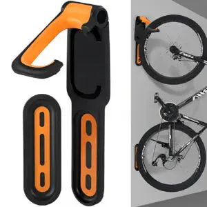 Крепление велосипеда на стену за колесо, до 30кг / Велосипедное крепление / Настенный держатель для велосипеда