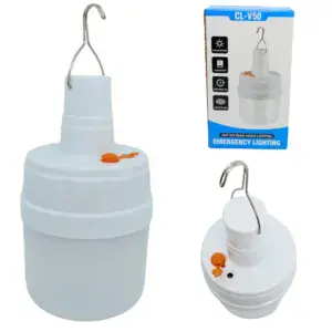 Кемпинговый фонарь с крючком 30W, от USB CL-V50 / Аккумуляторная лампа  / Фонарик аккумуляторный