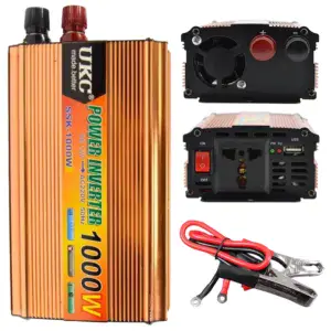 Автомобильный инвертор 12V-220V, SSK-1000W / Преобразователь напряжения / Автоинвертор