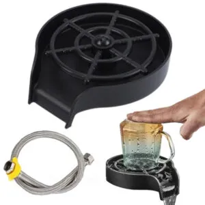 Ополаскиватель стаканов и кружек для кухонной раковины / Портативный ринзер на раковину / Кухонная мойка чашек