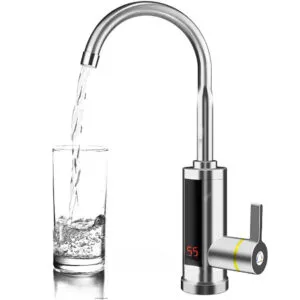 Проточный водонагреватель на кран с дисплеем температуры, RX-011 / Кран водонагреватель / Бойлер с краном