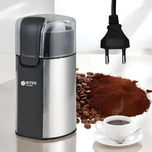 Кофемолка электрическая 280Вт от сети, 60г, BITEK BT-6813 / Кофемолка для кофе и специй / Электрокофемолка