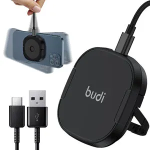Беспроводное зарядное устройство 15W, с MagSafe, Budi WL3800B / Зарядка магнитная для телефона