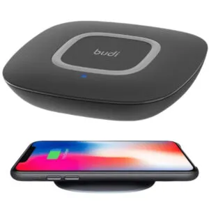 Беспроводное зарядное устройство 15W, Budi MG3A2000T / Зарядка беспроводная для телефона / QI зарядка
