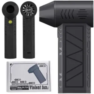 Мини турбовентилятор 5000мАч, от USB, ZY7400-SE/PRO / Аккумуляторная воздуходувка / Портативный турбофен