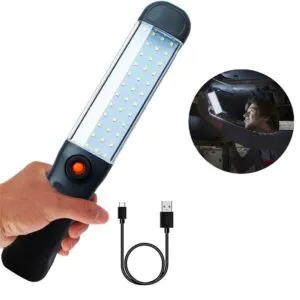 Магнитный светодиодный фонарик BL PC 048COB / Фонарь-светильник с крючком / Аккумуляторный светильник