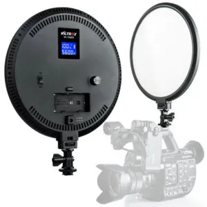 Круглая LED лампа для фото 14" (27см) 2000Лм, Camera Light Circular M666 / Лампа для видеосъемки / Видеосвет