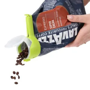 Многоразовый зажим для пакетов / Зажим с крышкой для пакетов / Зажим дозатор для пакетов