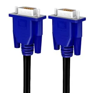 Кабель VGA-VGA (1,5м), Черный / Кабель для монитора / Кабель мультимедийный VGA / Шнур для монитора