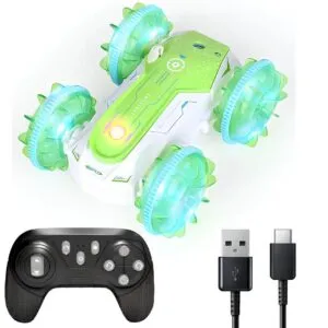 Трюковая машинка на радиоуправлении плавающая, от USB (возраст 6+), Remote control car / Машинка-амфибия