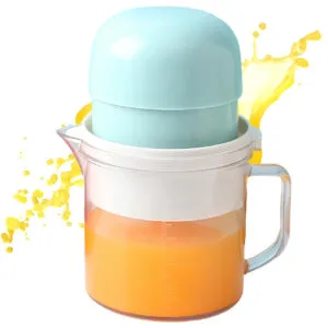 Ручная мини-соковыжималка для фруктов с чашкой 400мл, XL-295 / Соковыжималка для цитрусовых / Цитрус-пресс