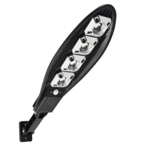 Уличный фонарь на солнечной батарее, датчик движения, пульт, 4 COB, IP65 / Прожектор / Уличный светильник