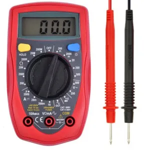 Цифровой мультиметр DT UT33B / Электрический тестер напряжения / Многофункциональный карманный мультиметр