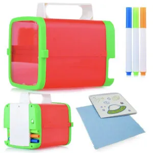 Детский 3D проектор, от батареек, Красный / Творческий проектор / 3D проектор для творчества