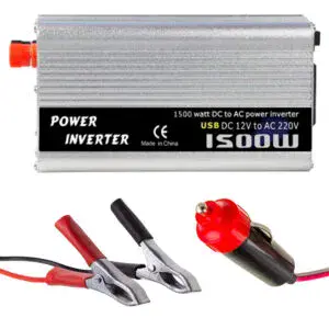 Инвертор напряжения 12-220V (1500W), POWER INVERTER / Преобразователь напряжения / Автомобильный инвертер